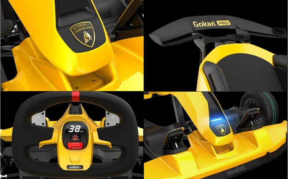 Lamborghini Go-Kart features